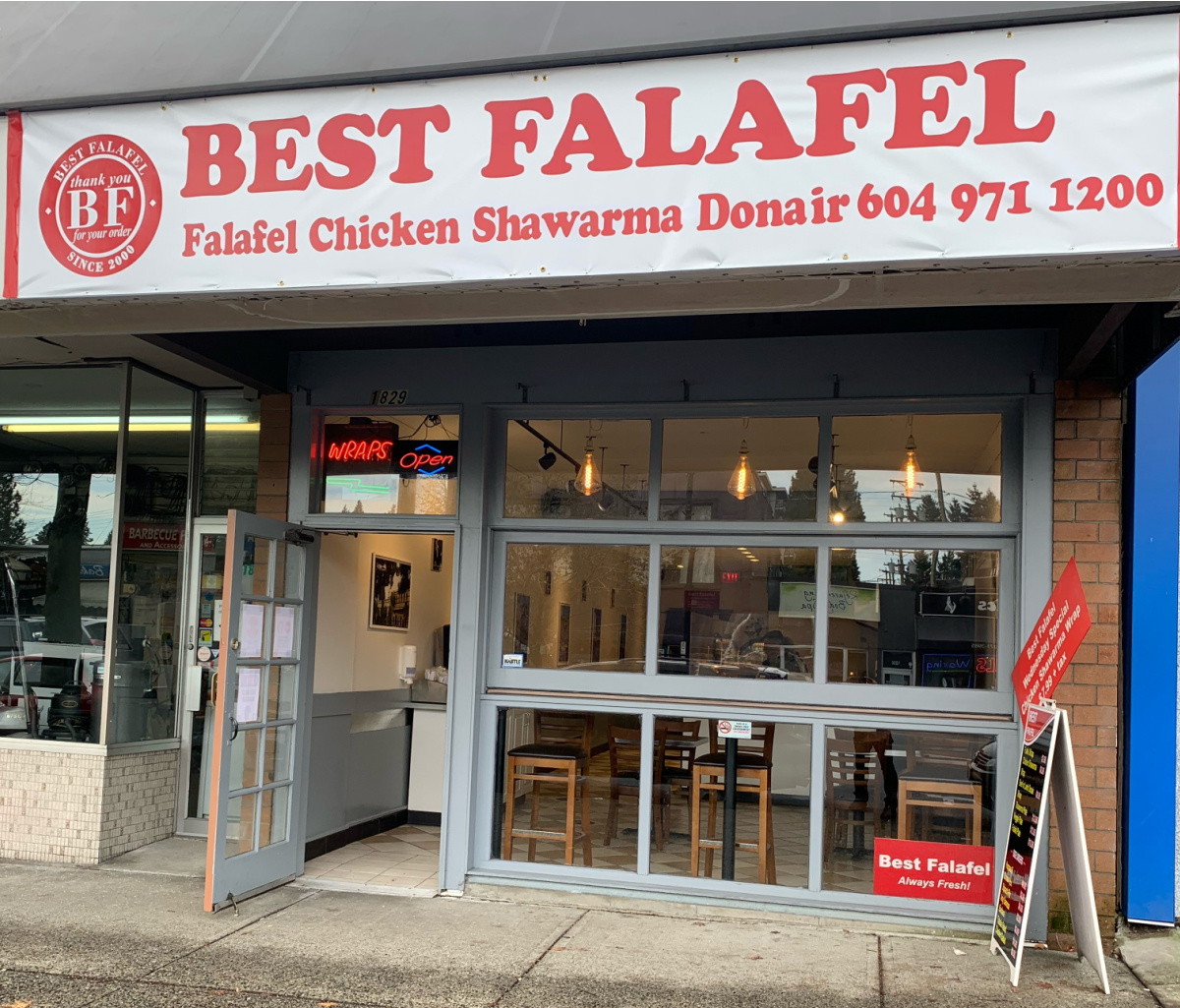 Lonsdale Location Best Falafel Restaurants